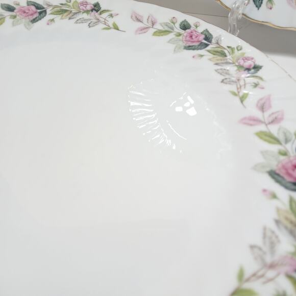 Set of Four Regency Rose #2345 Dinner Plates 10-3/8" by Creative Fine China [WW] - Picture 10 of 11